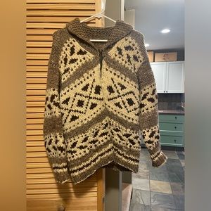 Cowichan sweater